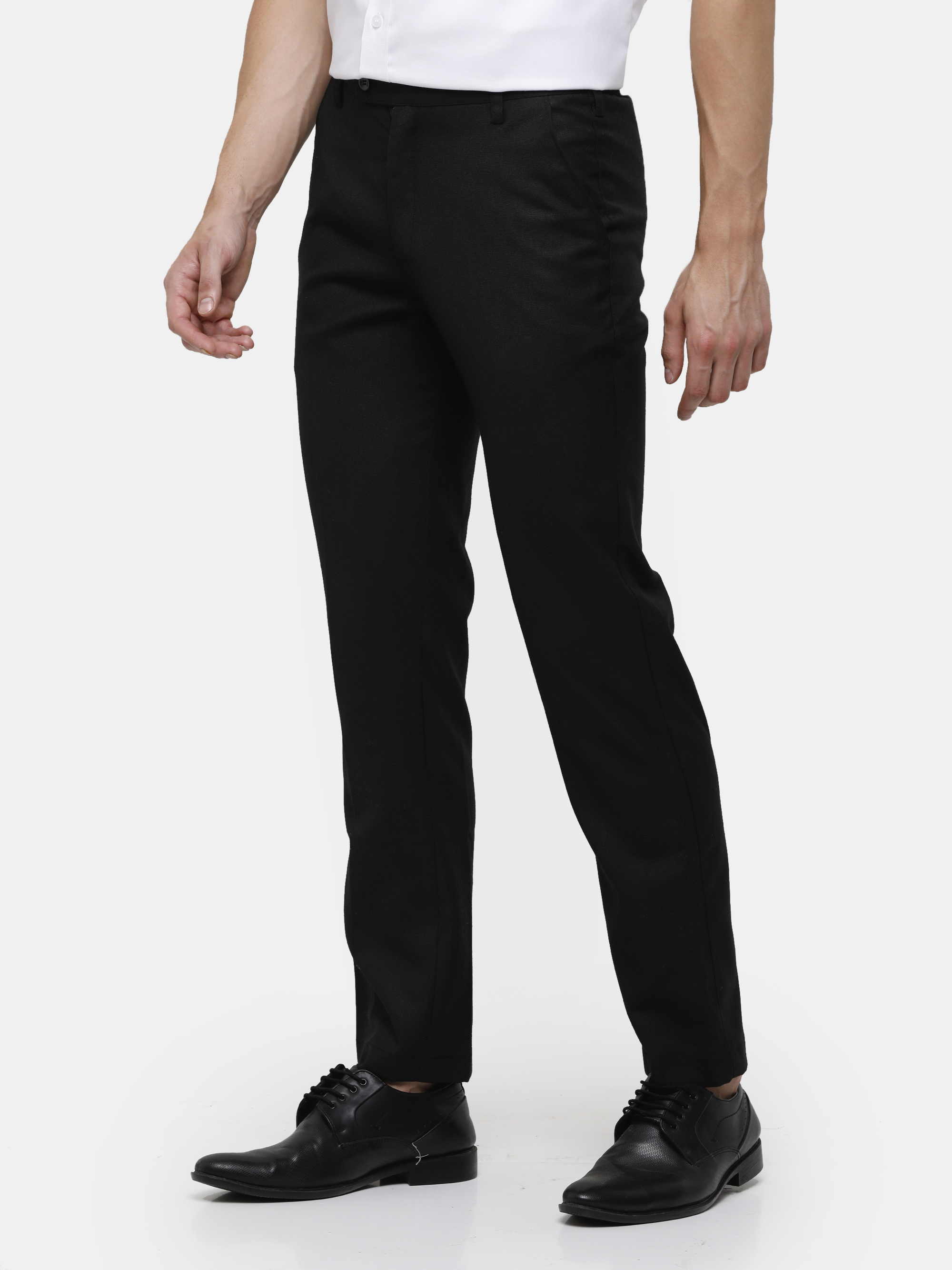 GYSAFJ Spring Summer Men Formal Pants for Men Stretch Wedding Office  Trousers Men Stretch Youth Suit Pant Black 30 at Amazon Men's Clothing store
